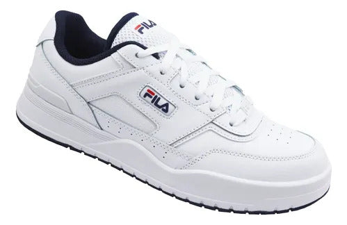 Tenis Fila Palmori 1tm01986125 Comodo Original Moda Blanco Lisa 29 Mx