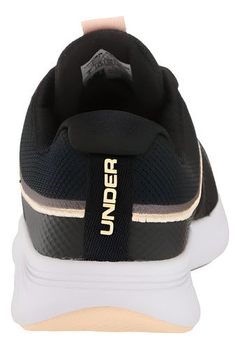 Tenis Under Armour W Charged Breathe Bliss 3024148005 Comodo Original Moda Negro Lisa 25 Mx