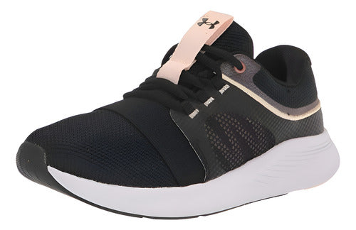 Tenis Under Armour W Charged Breathe Bliss 3024148005 Comodo Original Moda Negro Lisa 25 Mx