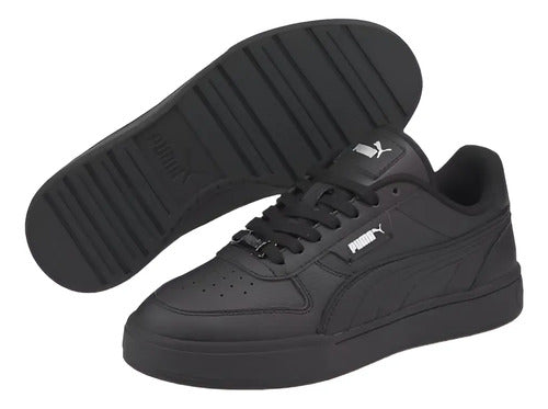 Tenis Puma Caven Dime Unisex Negro Original Moda Negro Lisa 22 Mx