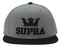 Gorra Supra Above Snap S6211501gbw Unisex Original Moda Gris Oscuro Unitalla Lisa