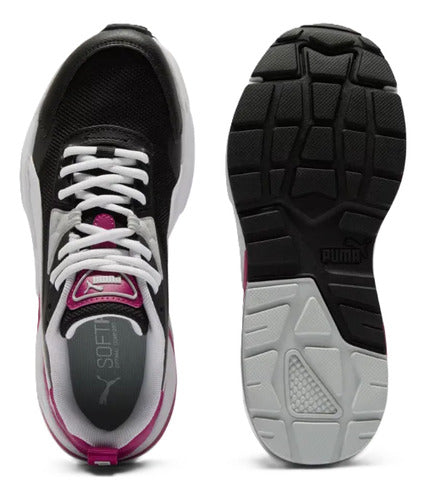 Tenis Puma Vis2k Wns Mujer 39548133 Comodo Original Moda Negro Lisa 27.5 Mx
