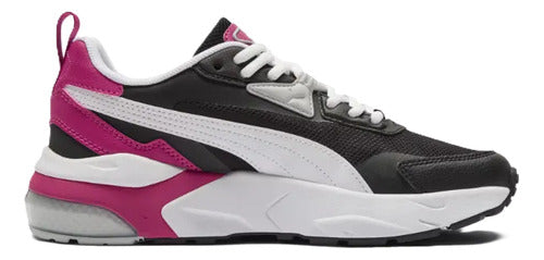 Tenis Puma Vis2k Wns Mujer 39548133 Comodo Original Moda Negro Lisa 27.5 Mx