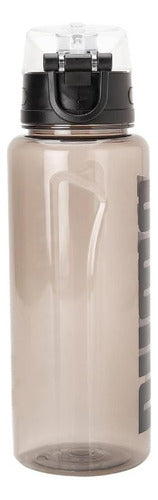 Botella Puma Training Sportstyle 600ml  05351801 Color Negro Marrón Claro