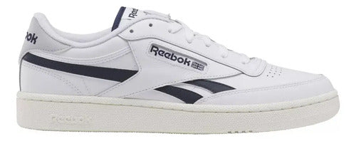 Tenis Reebok Club C Revenge Estilo Urbano Para Hombre White/white/black