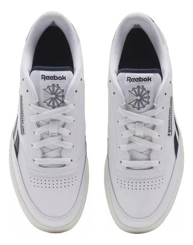 Tenis Reebok Club C Revenge Estilo Urbano Para Hombre White/white/black 10 Mx