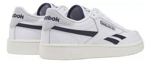 Tenis Reebok Club C Revenge Estilo Urbano Para Hombre White/white/black 7.5 Mx