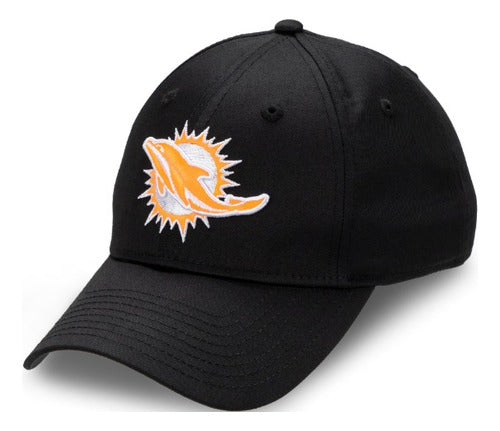 Gorra New Era 940 Miami Dolphins Black 14450134 Original Mod Negro Unitalla