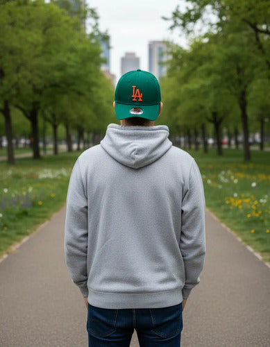 Gorra New Era Los Angeles League Essential 9forty 60292509 Verde Oscuro Unitalla