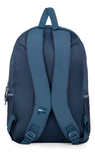 Mochila Fila Lifestyle F23l0701453 Moda Unisex - Blanco - Liso Azul