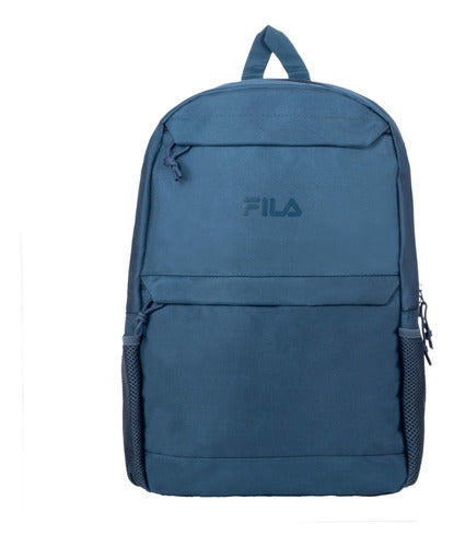 Mochila Fila Lifestyle F23l0701453 Moda Unisex - Blanco - Liso Azul
