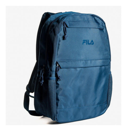 Mochila Fila Lifestyle F23l0701453 Moda Unisex - Blanco - Liso Azul