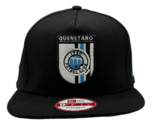 Gorra New Era 9fifty Of Queretaro Blak Tr Osfa. 11275254  Negro Único