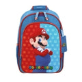 Mochila Escolar Grande Primaria Chenson Mario Bros Dulp Mb66078-9