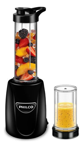 Nutri Procesador Negro Philco 350w 4906 Original Negro