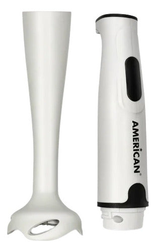 Batidora De Inmersión Blanca American 300w 6004 Original  Blanco