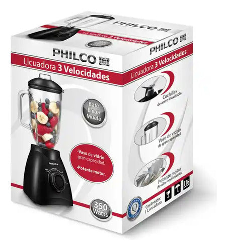 Licuadora Philco 1214 Color Negro 350w Original Negro