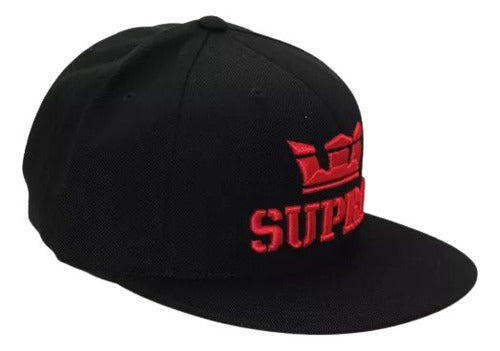 Gorra Supra Above Snap S6211501bkr Unisex Original Moda  Negro Único