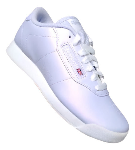 Tenis Reebok Princess Gx6127 Tornasol Clásico Moda Original Lavanda 22 Mx