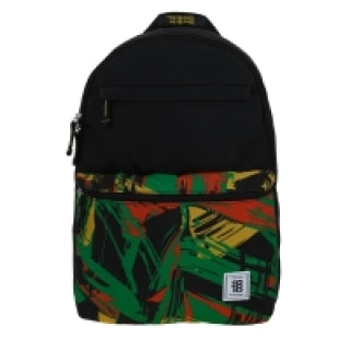 Mochila Negra 1818 Crazy Colors