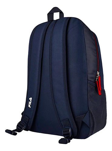 Mochila Fila Parachte Azul Ta640063140 Original Azul Liso