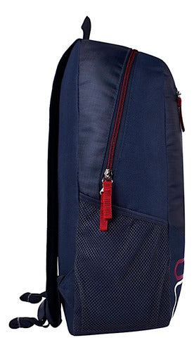 Mochila Fila Parachte Azul Ta640063140 Original Azul Liso
