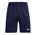 Under Armour Golazo 3.0 - Pantalones Cortos para Hombre, Azul Marino Medianoche (410)/Blanco, M