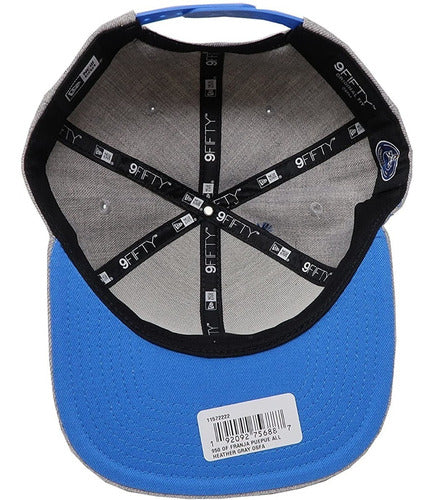 Gorra New Era 9fifty Of Franja Puebla All Heather Original Gris