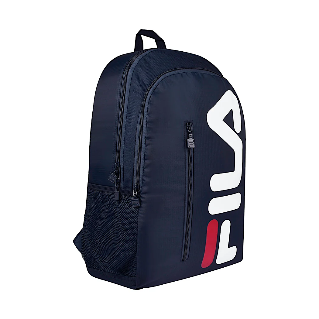Mochila Fila Letter Azul Casual Backpack Azul Marino