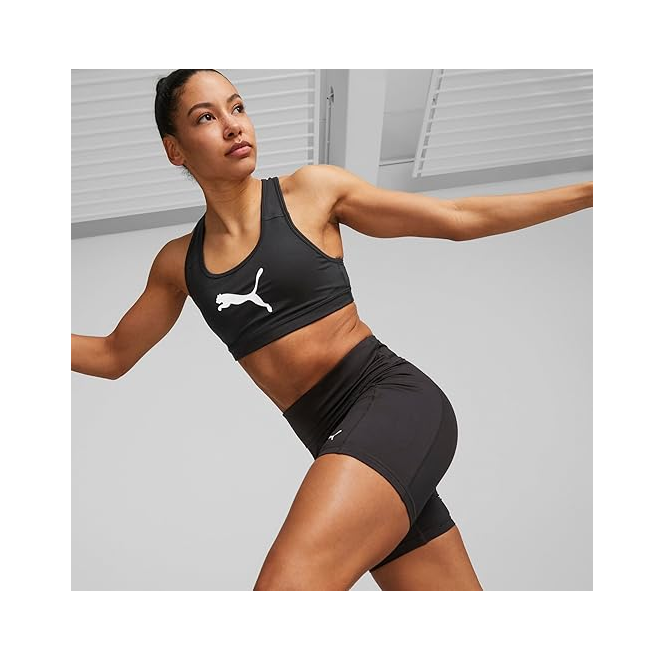 Top Deportivo Puma Mid Impact 4keeps Color Negro TALLA M