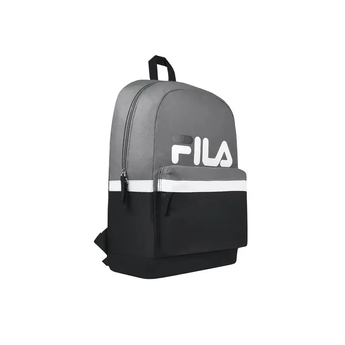 Mochila Fila Backpack Essence Unisex Vb201901208 Gris Oscuro Liso