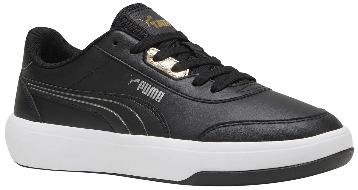 Tenis Puma Tori Metallic Shine Casual Original Moda Negro Lisa 26.5 Mx