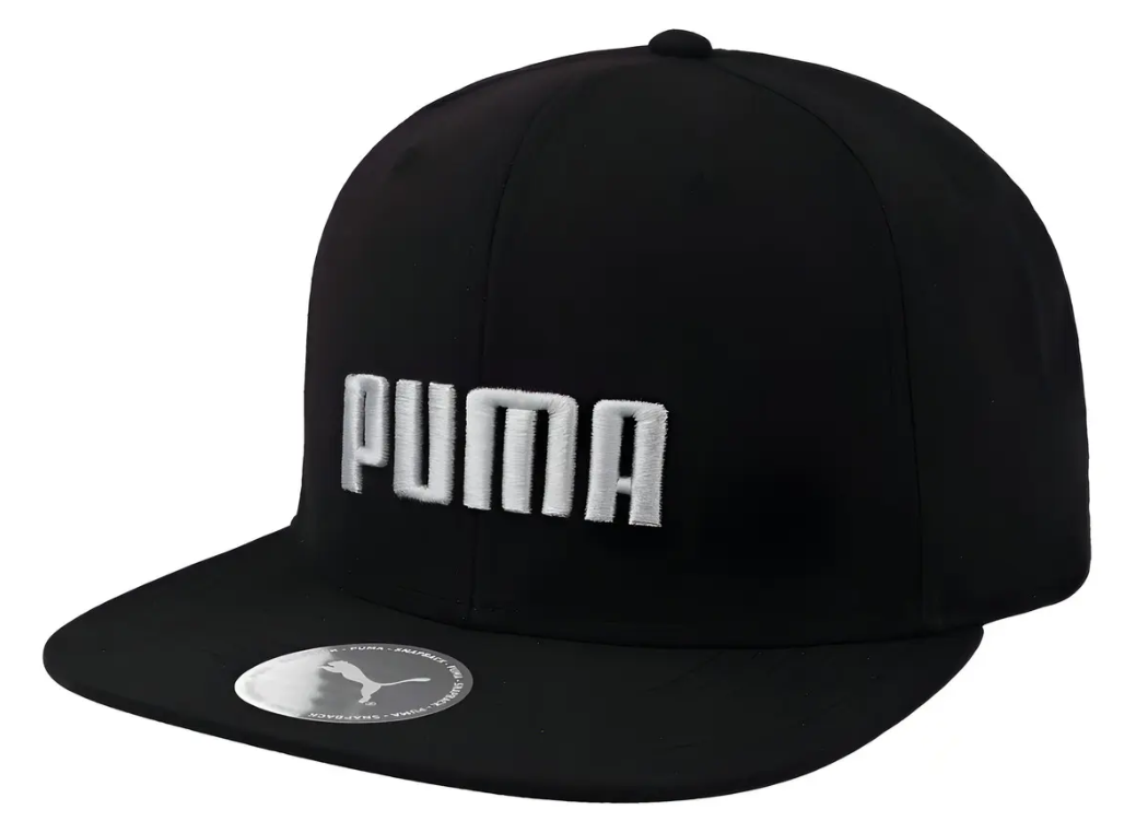 Puma Gorra Flatbrim Cap, Negro/Gris Violet
