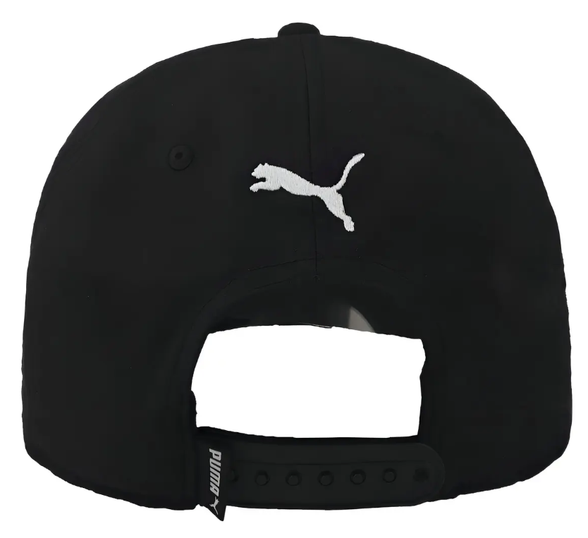 Puma Gorra Flatbrim Cap, Negro/Gris Violet