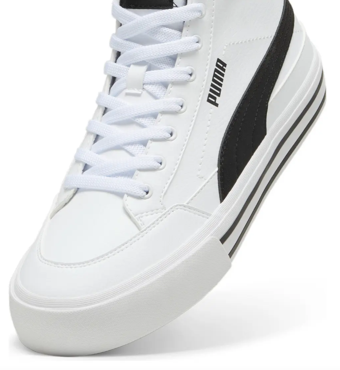 Tenis Puma Court Classic Vulc Mid de adulto unisex