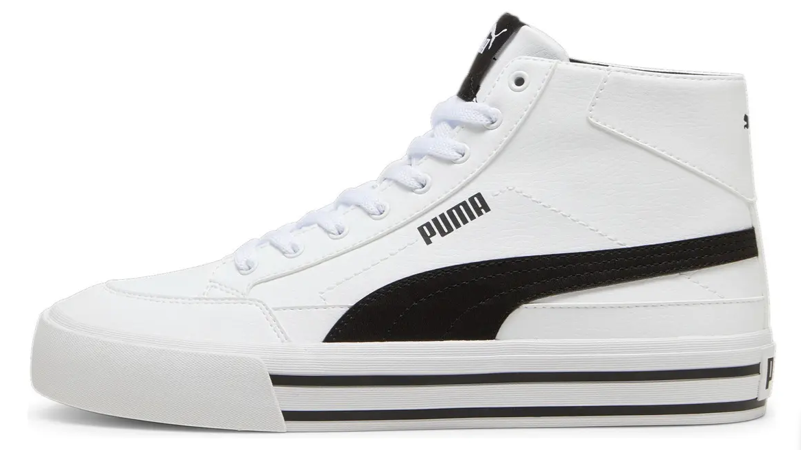 Tenis Puma Court Classic Vulc Mid de adulto unisex