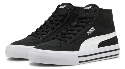 Tenis Puma Court Classic Vulc Mid de adulto unisex
