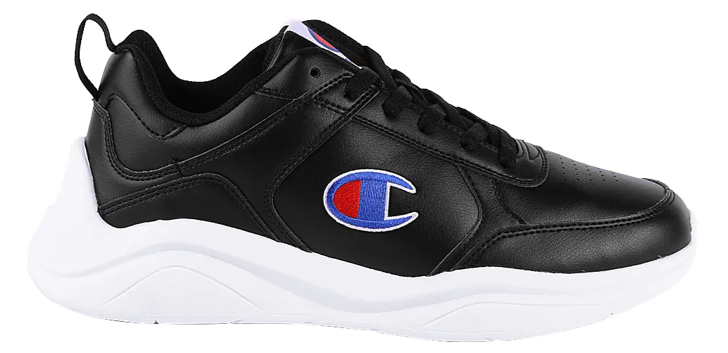 Tenis Champion Next Caballero Cas10222m Negro Confortable Negro Lisa 27 Mx