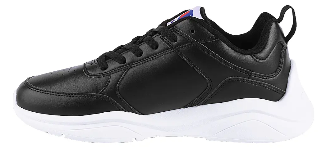 Tenis Champion Next Caballero Cas10222m Negro Confortable Negro Lisa 27 Mx